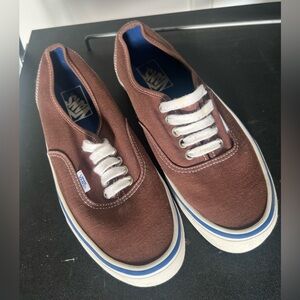Vans Classic Brown Canvas Sneakers